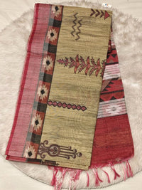 Jute Silk Saree
