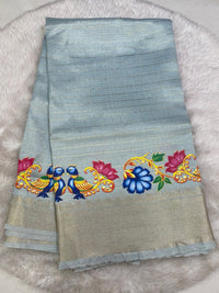 Jute Tissue Saree