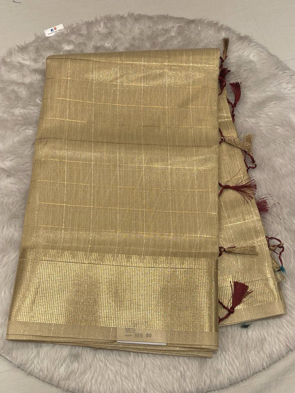 Jute Tissue Saree