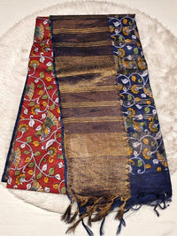 Cotton Kalamkari saree