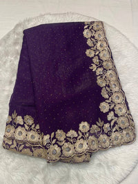 Regal Bloom Karachi Silk Saree