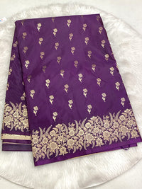 Viscose Satin Saree
