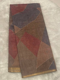 Digital Print Linen Saree