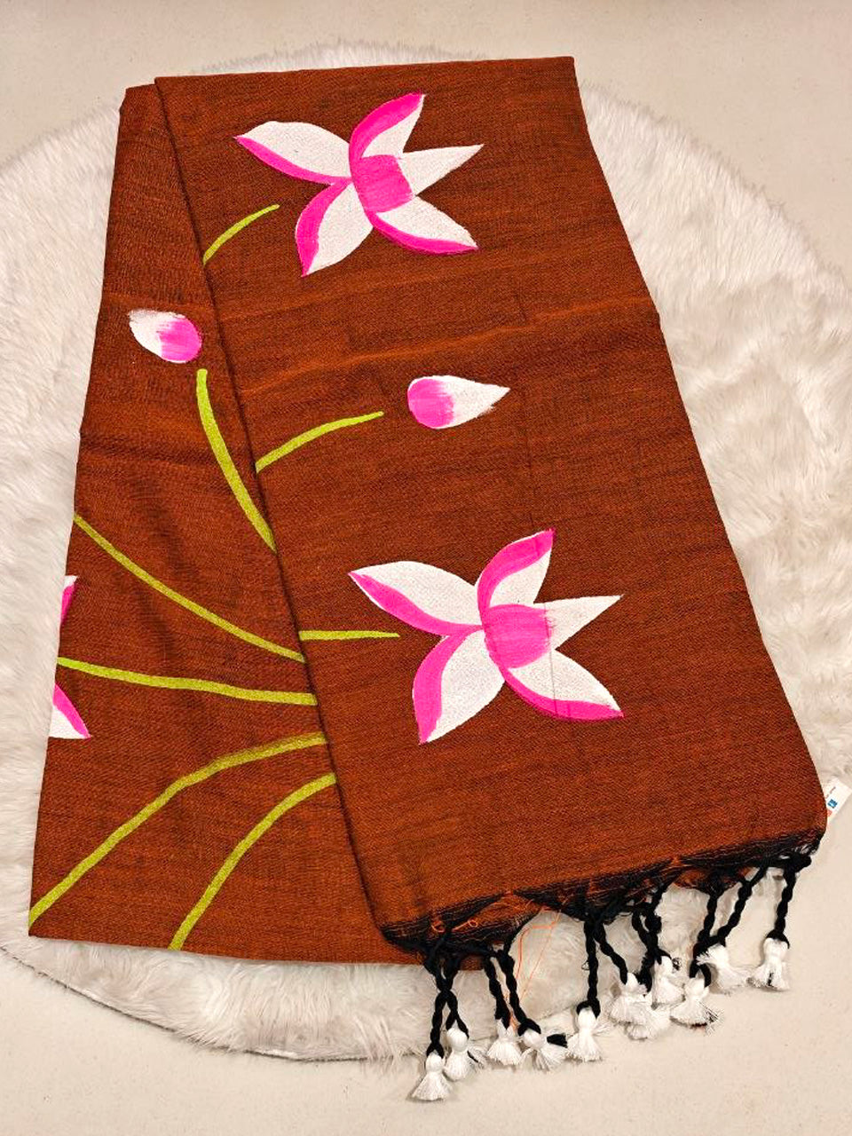 Linen Blend Saree