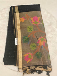 Linen Slub Saree