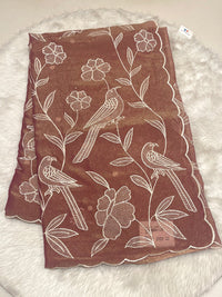 Malai Georgette Saree