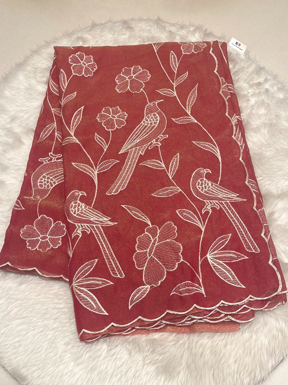 Malai Georgette Saree