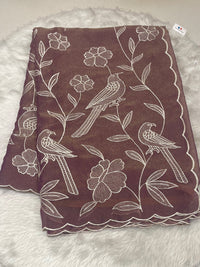 Malai Georgette Saree