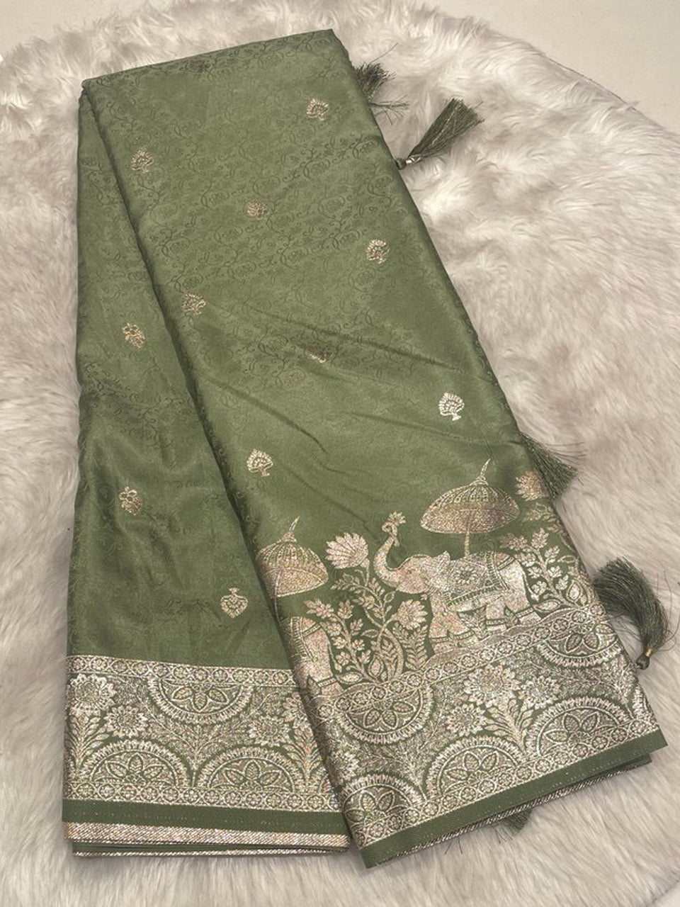 Malabar Pattu Saree