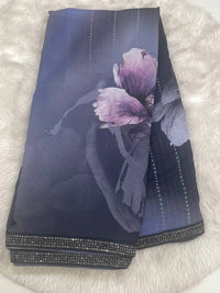 Malgudi Georgette Saree