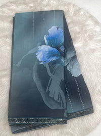 Malgudi Georgette Saree