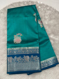 Mango Pattu Saree