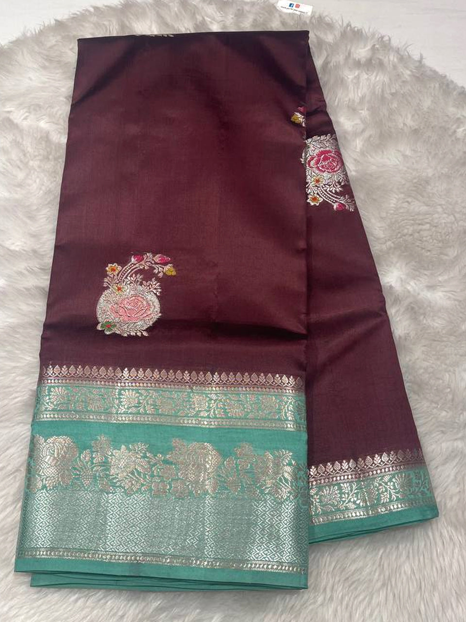 Mango Pattu Saree