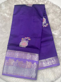 Mango Pattu Saree