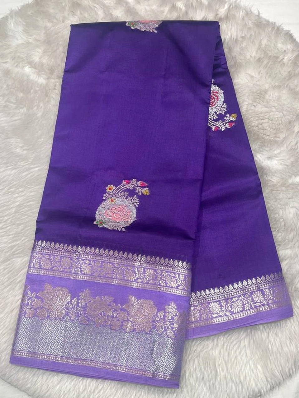 Mango Pattu Saree