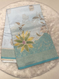 Mango Silk Saree