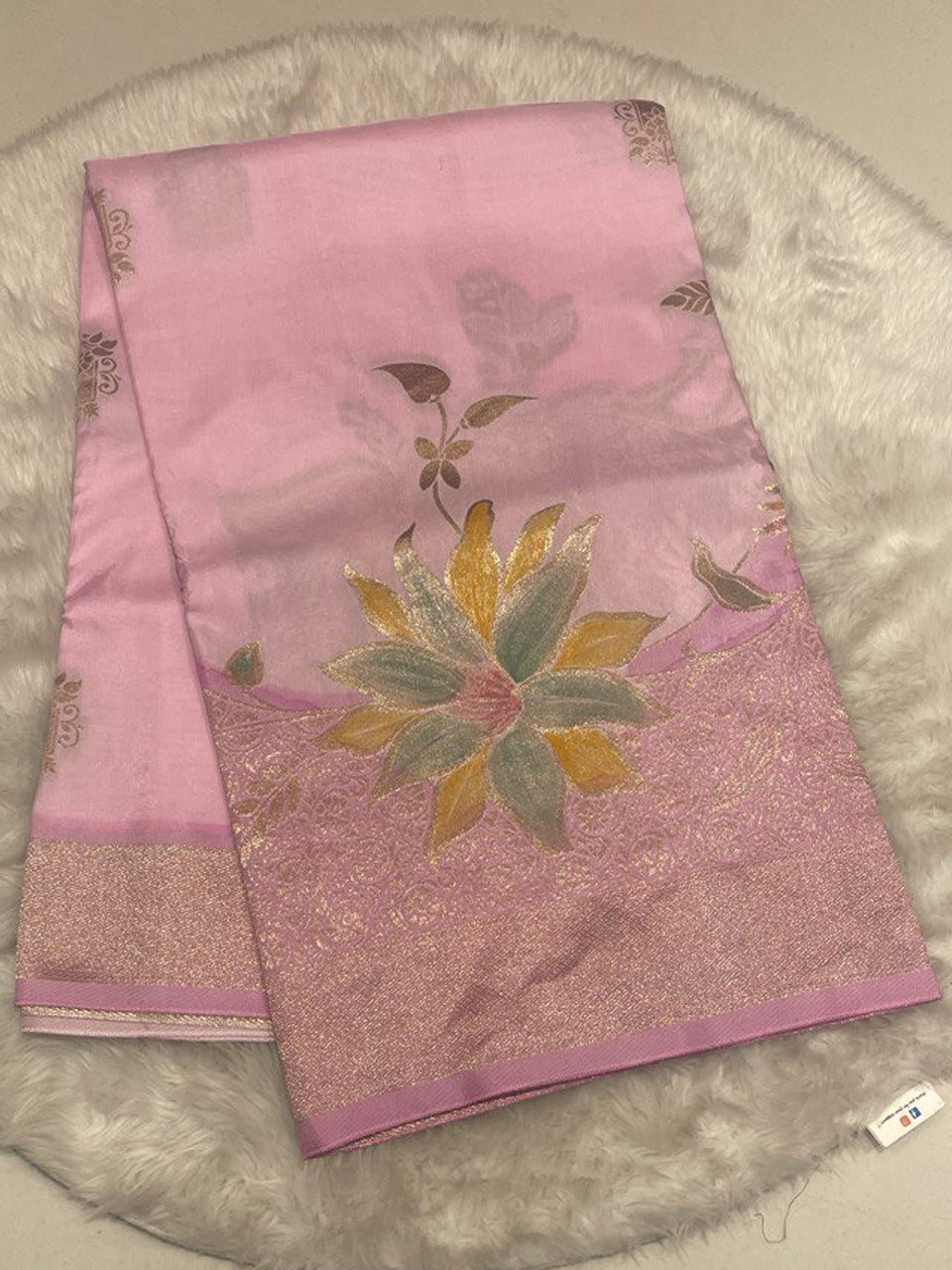 Mango Silk Saree