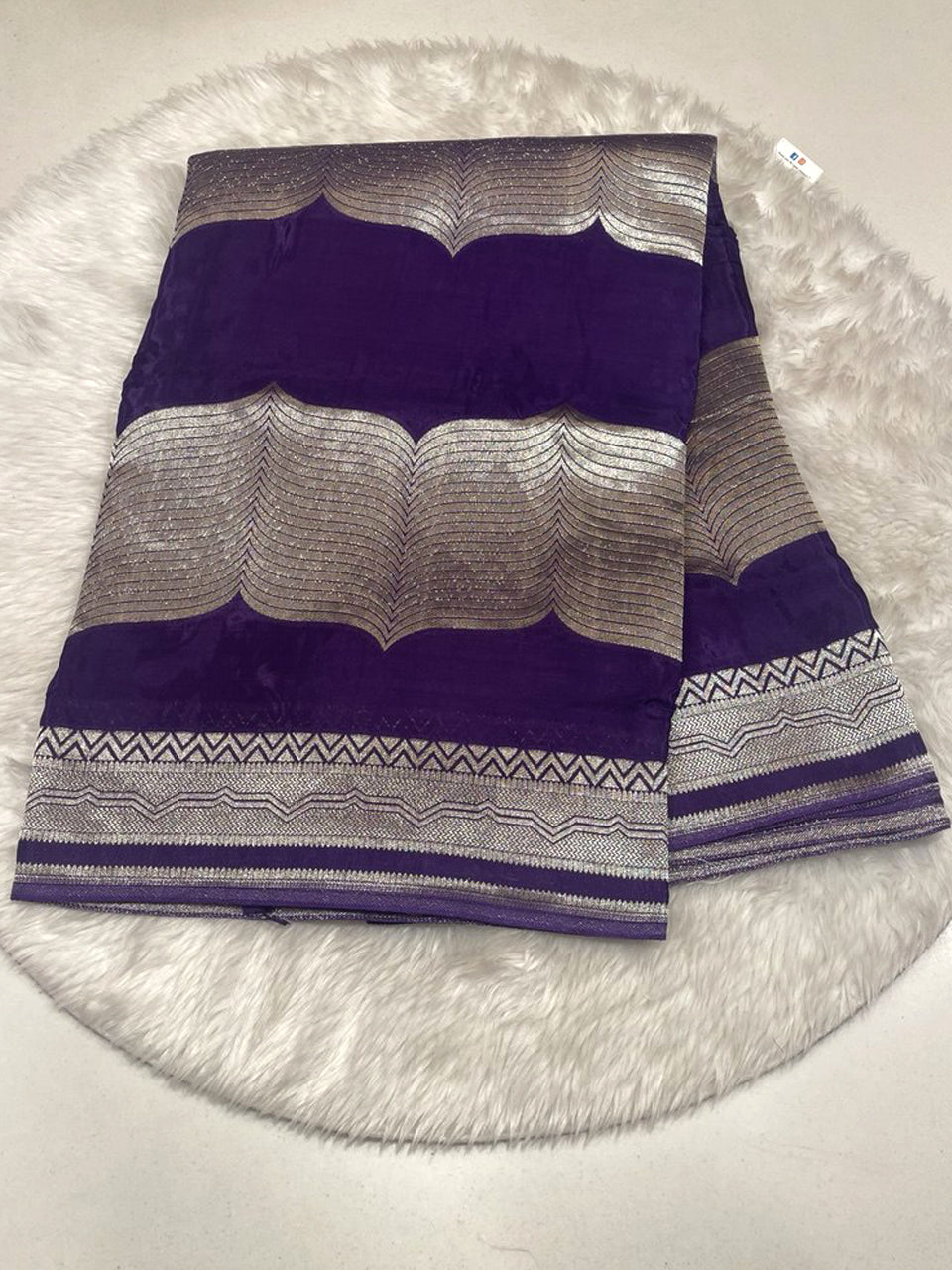 Mushroom Silk Saree