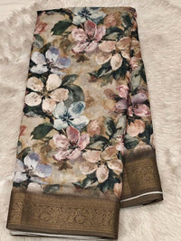 Mushroom Silk Saree