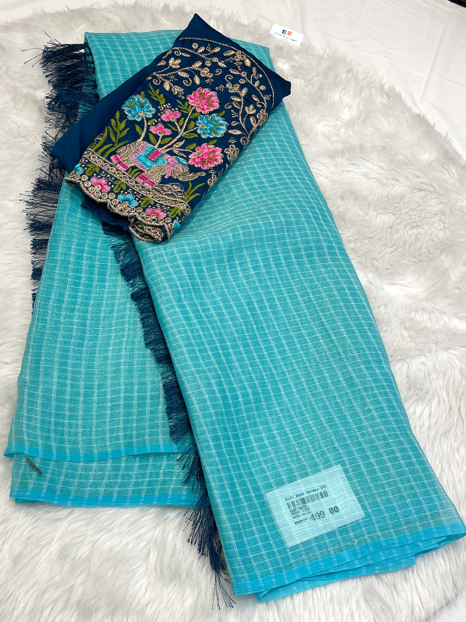 Masakkali Checks Saree