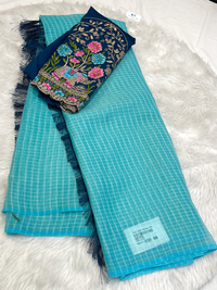 Masakkali Checks Saree