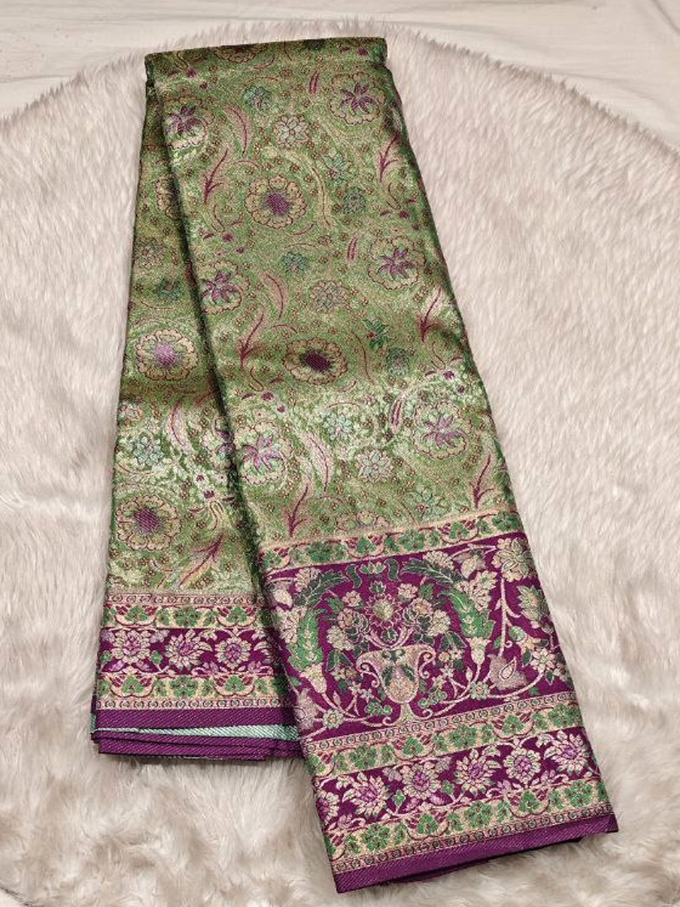 Mini Kanchipattu Saree