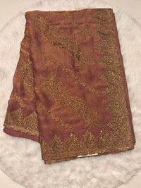 Moss Crepe Saree
