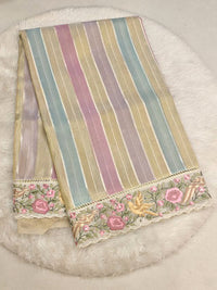 Muslin Tissue Saree