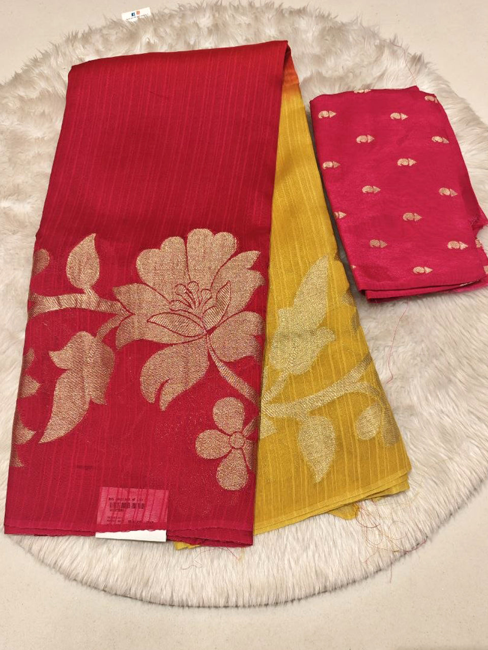 Dual-Tone Organza Saree