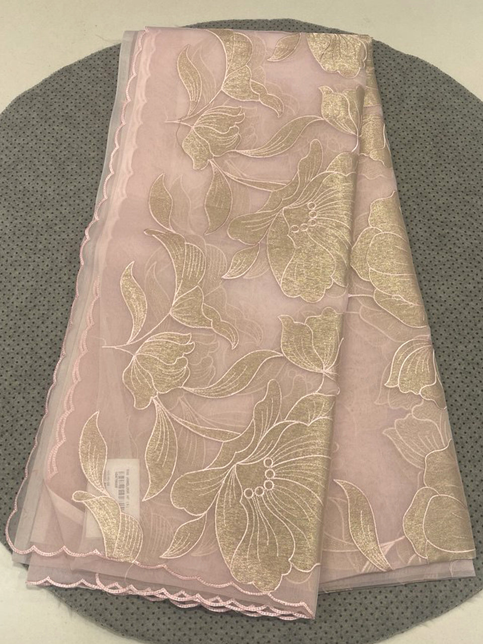 Organza Applique Saree