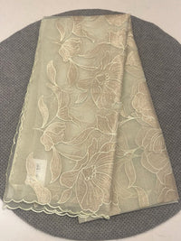 Organza Applique Saree