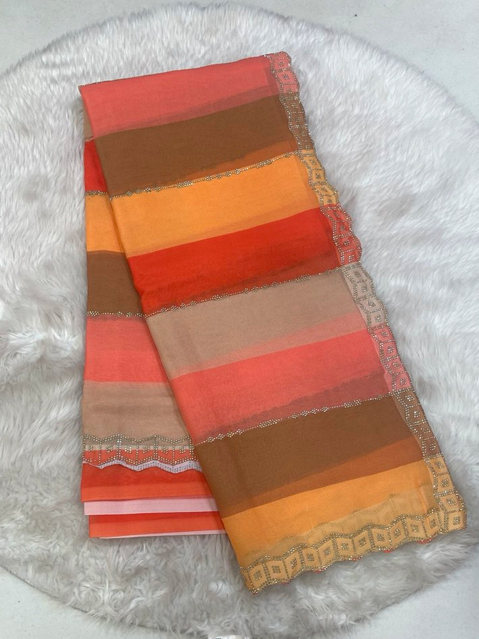 Organza Tissue Saree