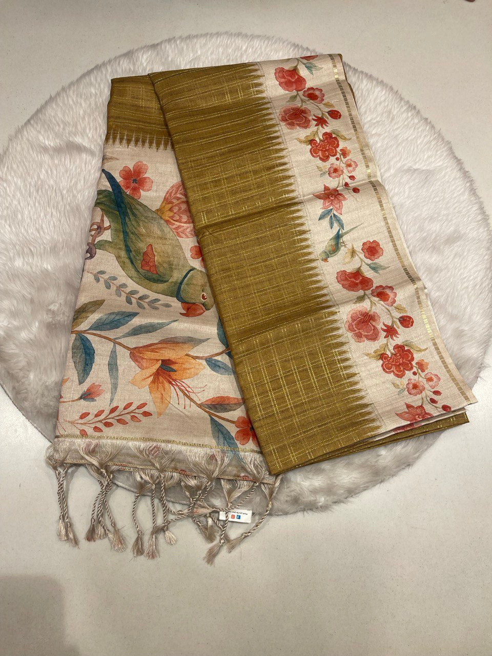Pashmina Silk Saree