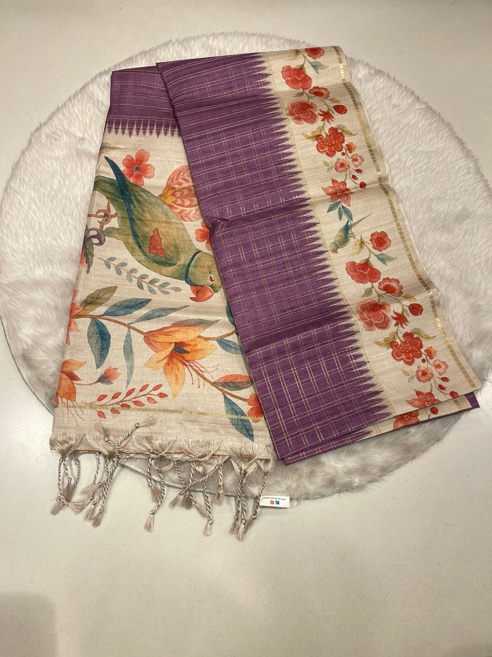 Pashmina Silk Saree