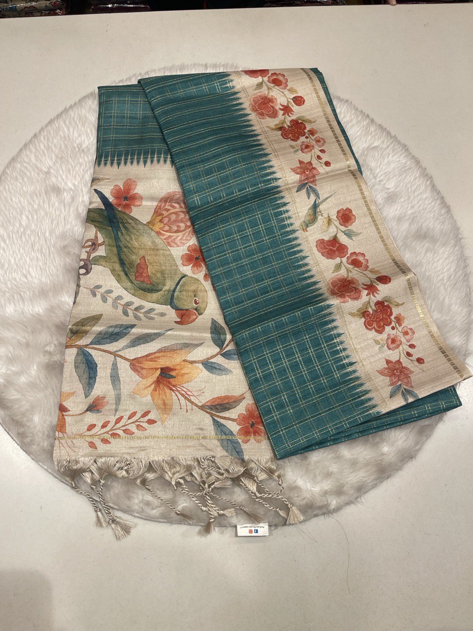 Pashmina Silk Saree