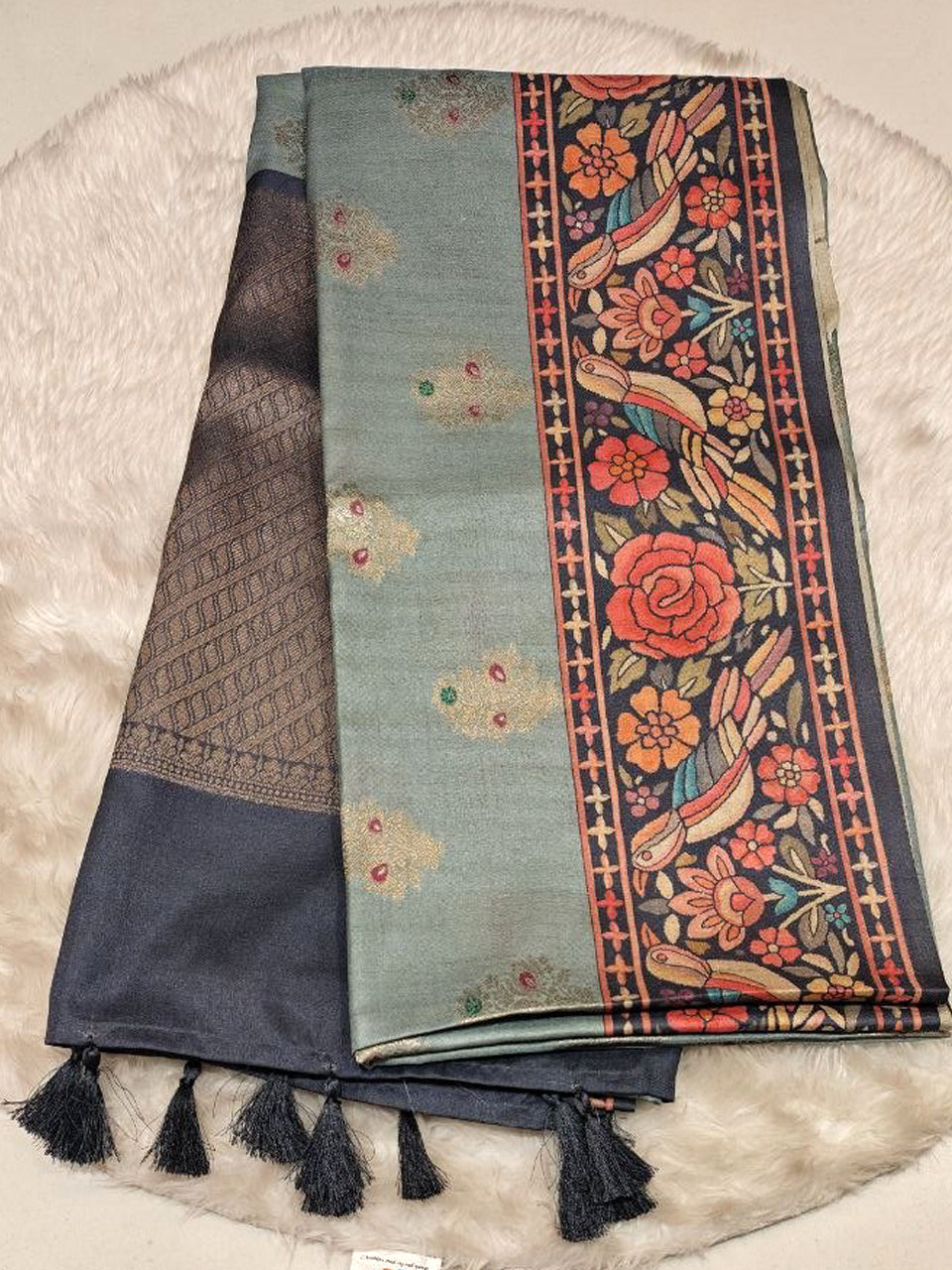 Pashmina Silk Saree