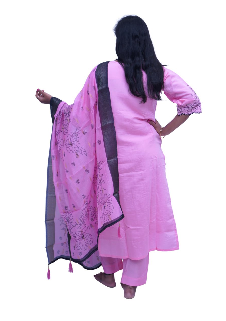 Pick Color 3 pc's bottom duppata set