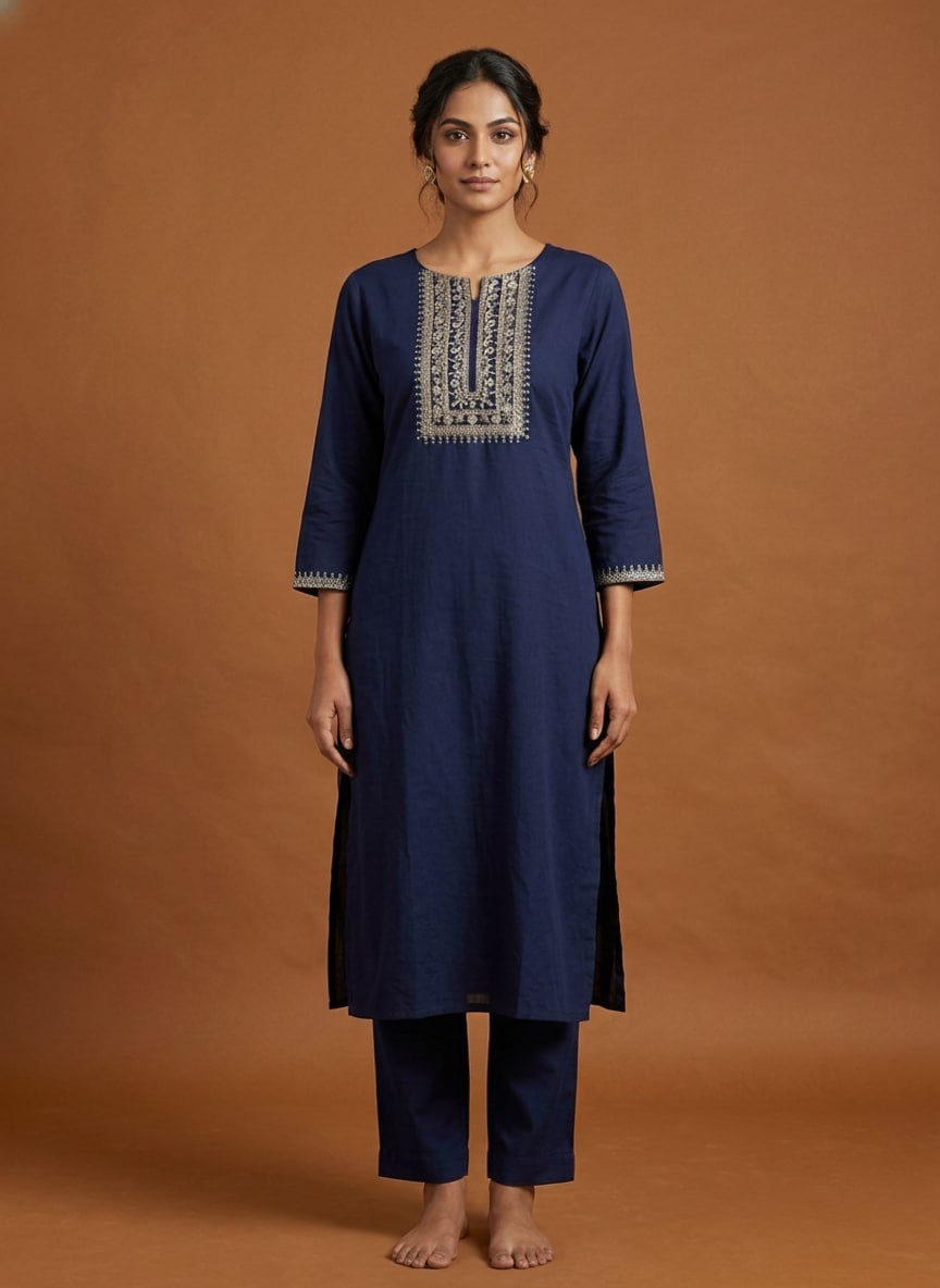 Straight Cut Kurti