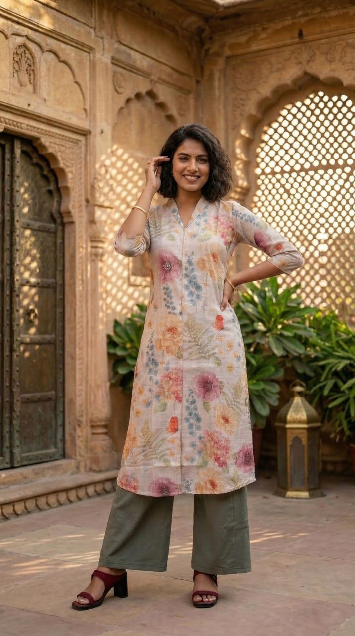 Straight Cut Kurti