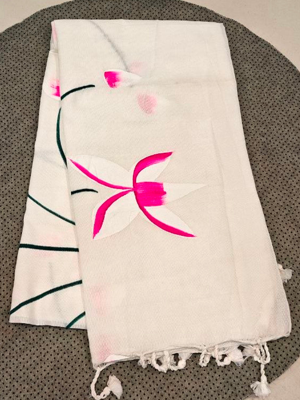 Linen Blend Saree
