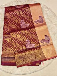 Banarasi Saree (Swan Motif)