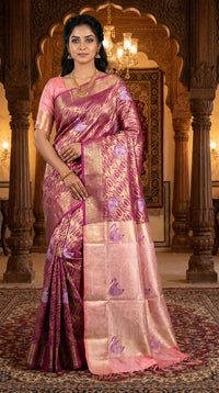 Banarasi Saree swan motif