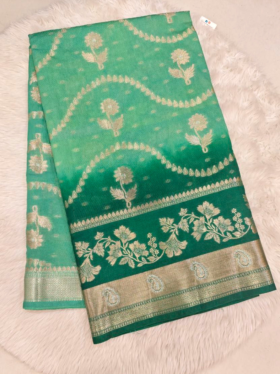 Poly-Viscose Saree