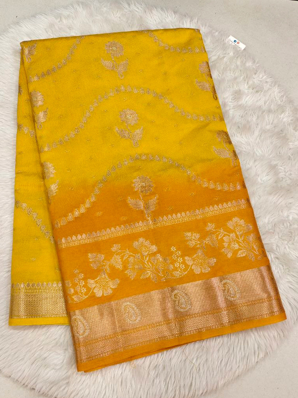 Poly-Viscose Saree