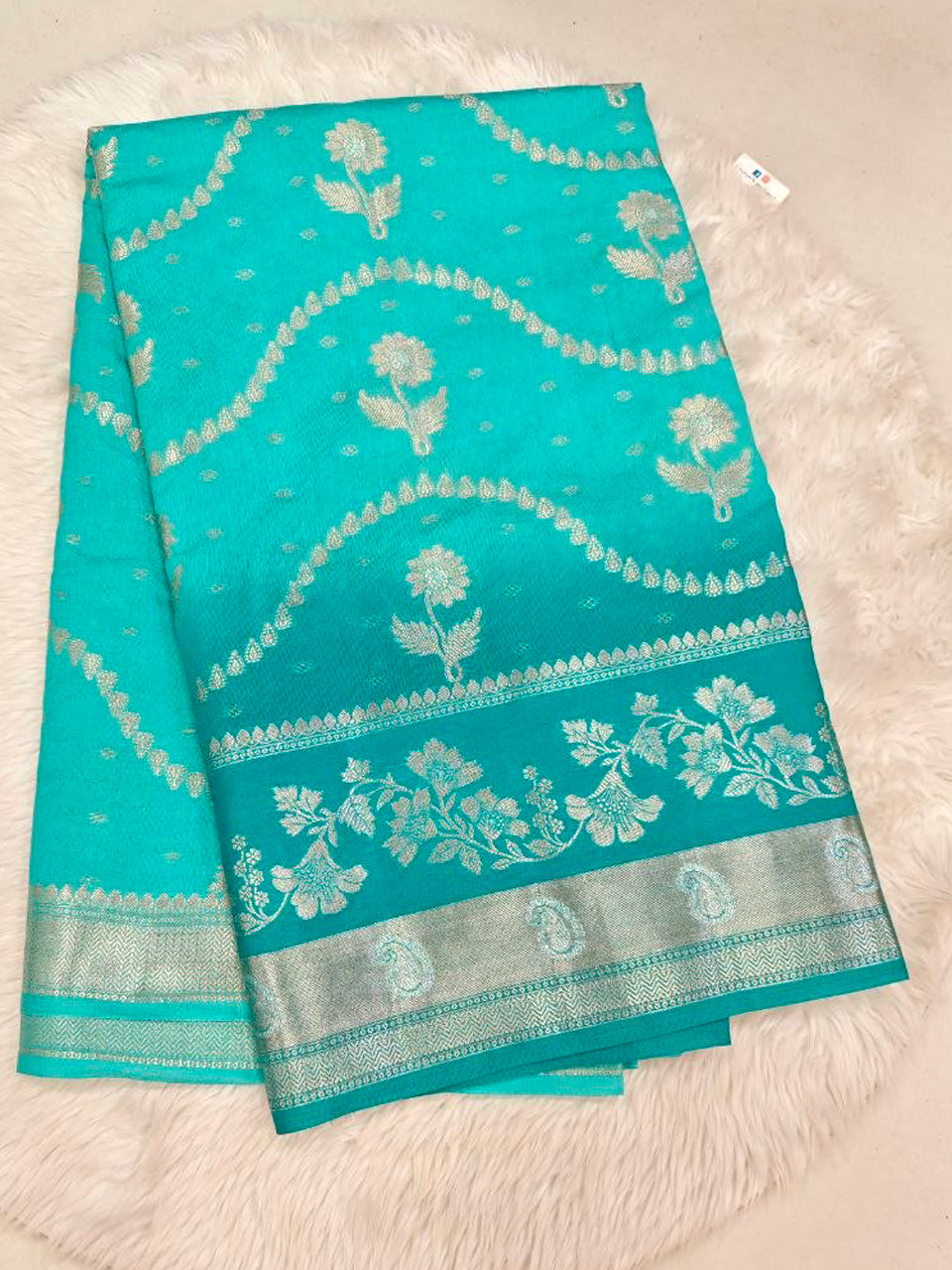 Poly-Viscose Saree