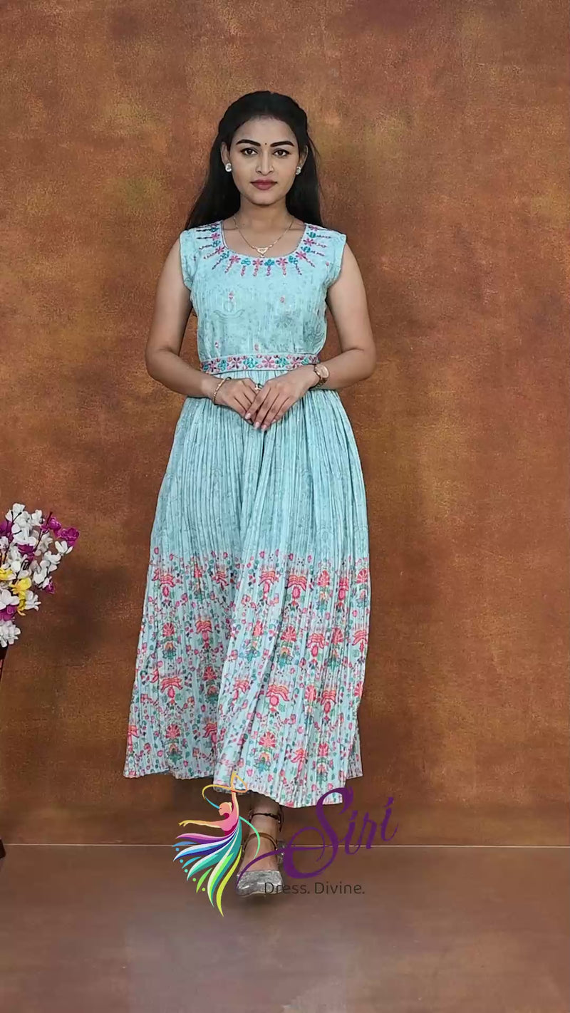 Crape Silk Kurti