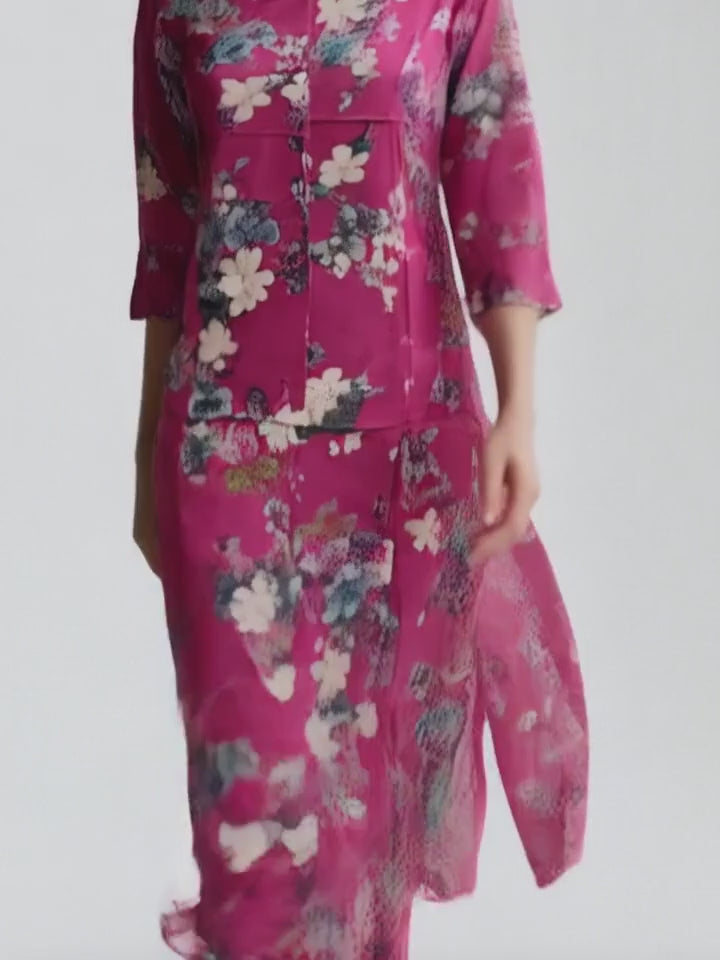 Rani Pink Top Bottom Set