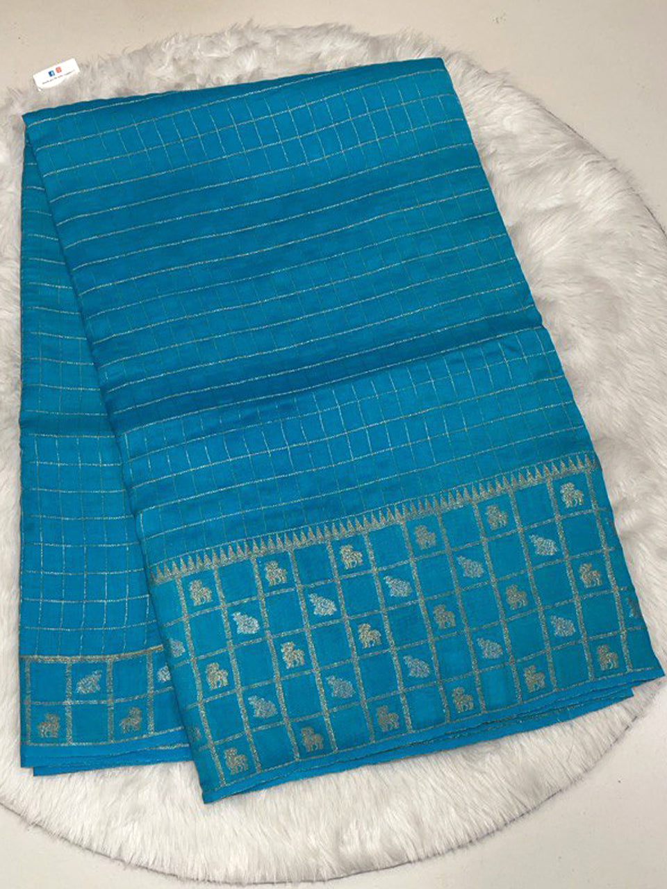 Raw Mango silk saree