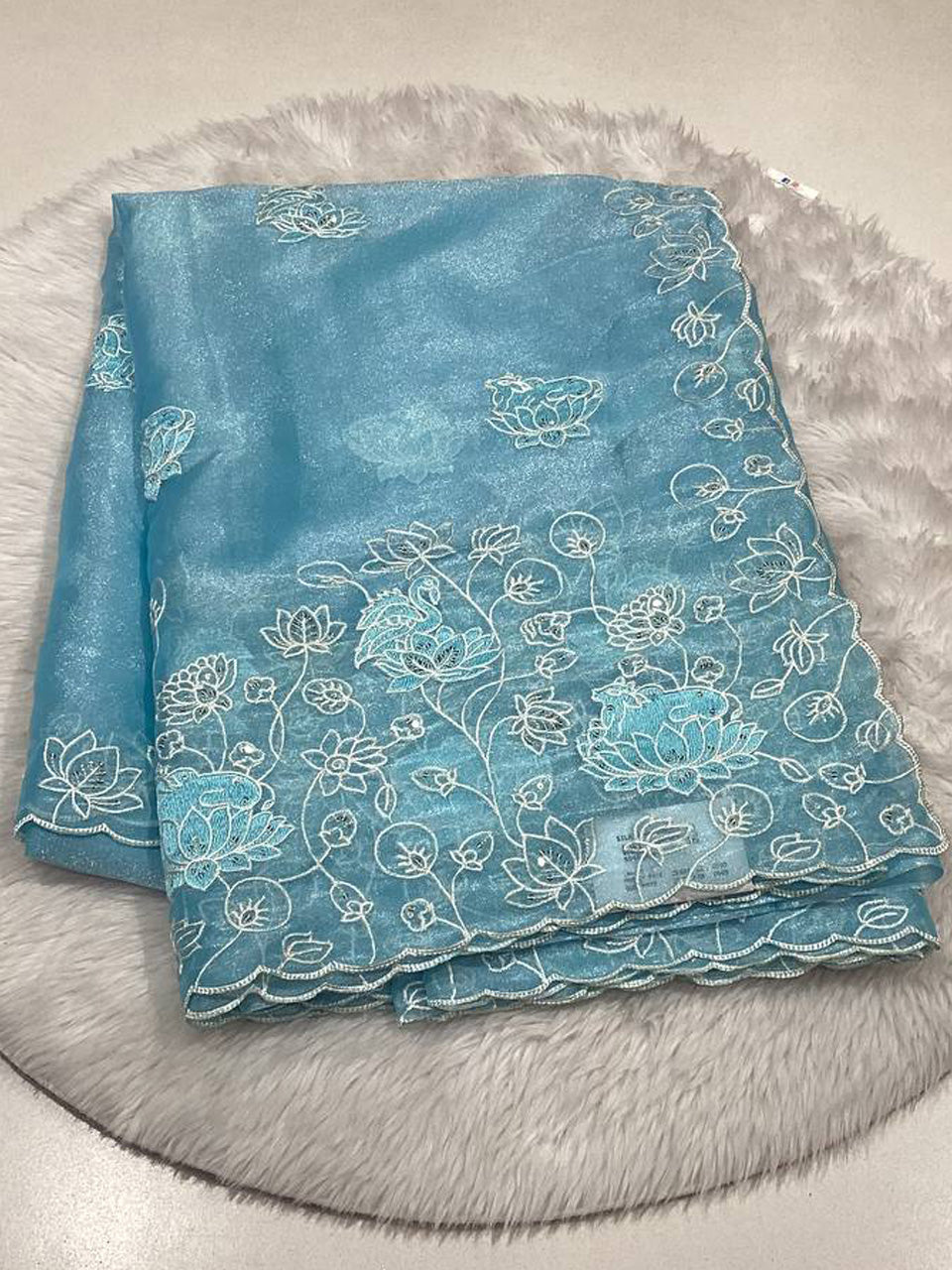 Russian Georgette Saree