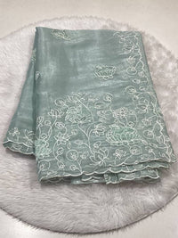 Russian Georgette Saree
